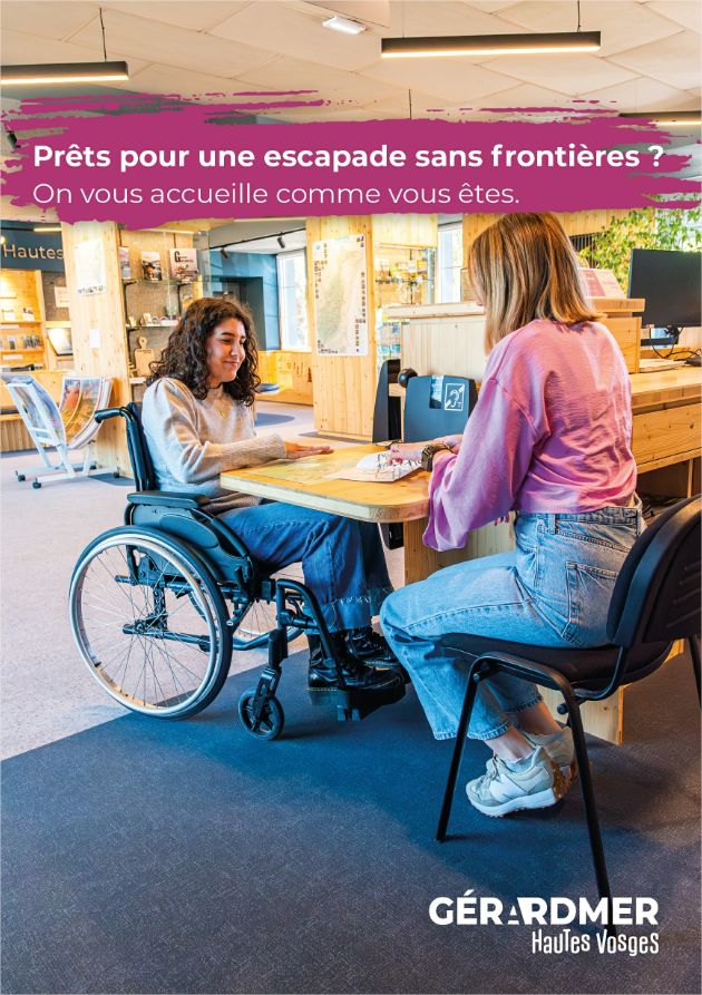 Brochure touristique adaptée